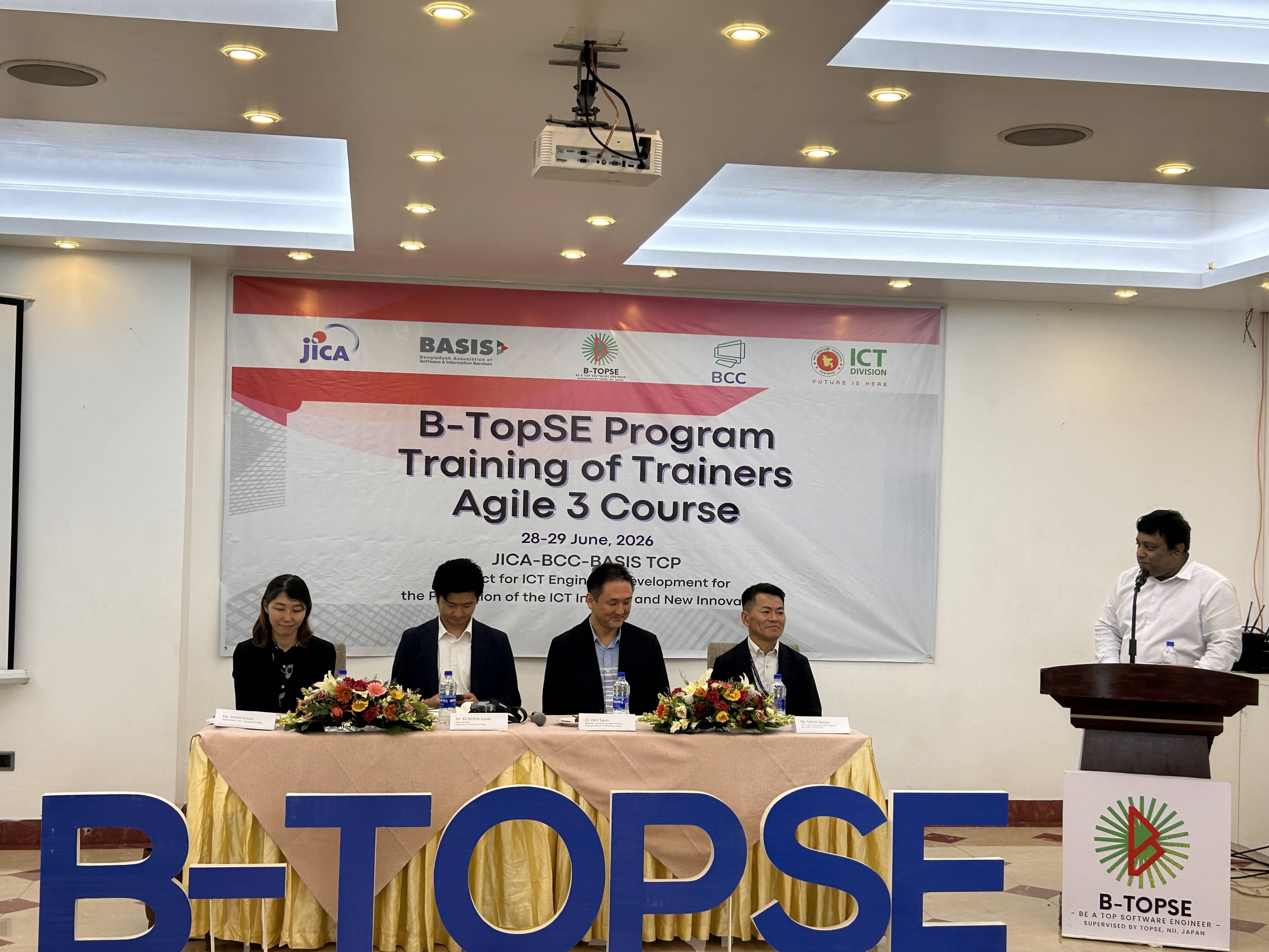 Speaker B-TopSE TOT Program Agile-3 Series-JICA