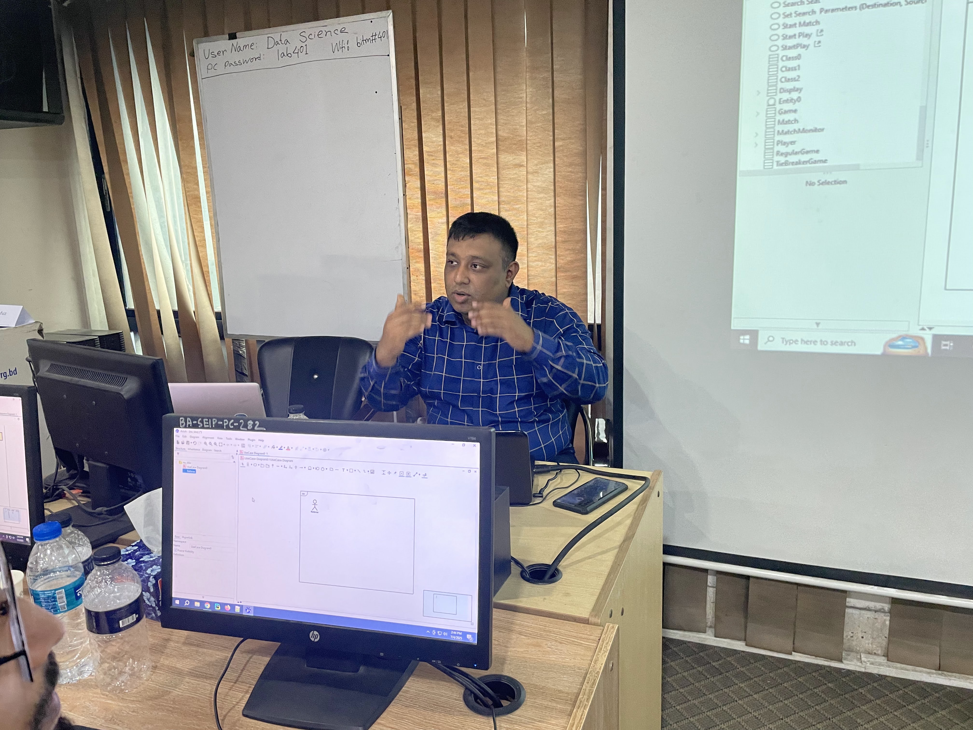 Training Session for Software Architecture Course for Jica Project 